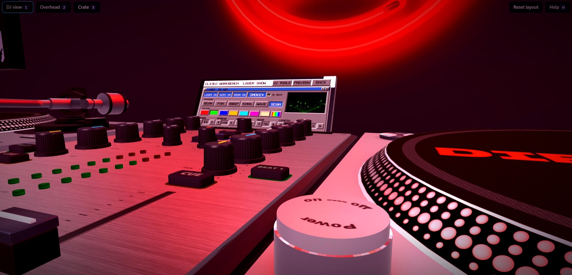 Amiga Laser Workbench Interface