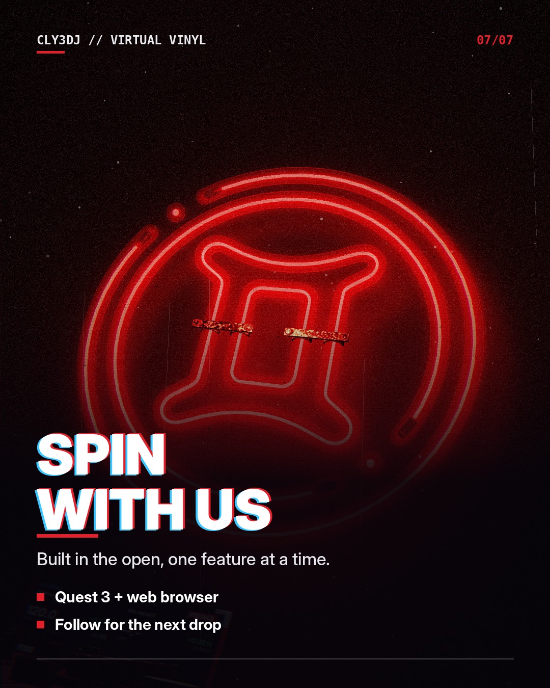 DirroDJ Neon Spatial Experience - Spin With Us